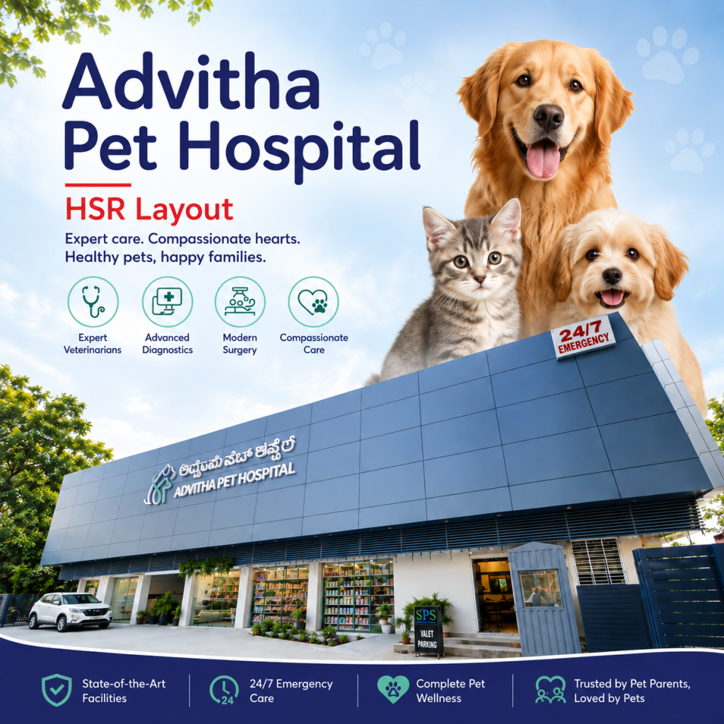 pet clinic in hsr layout